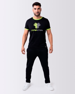 T-SHIRT CARTRI SANTORINI NOIR